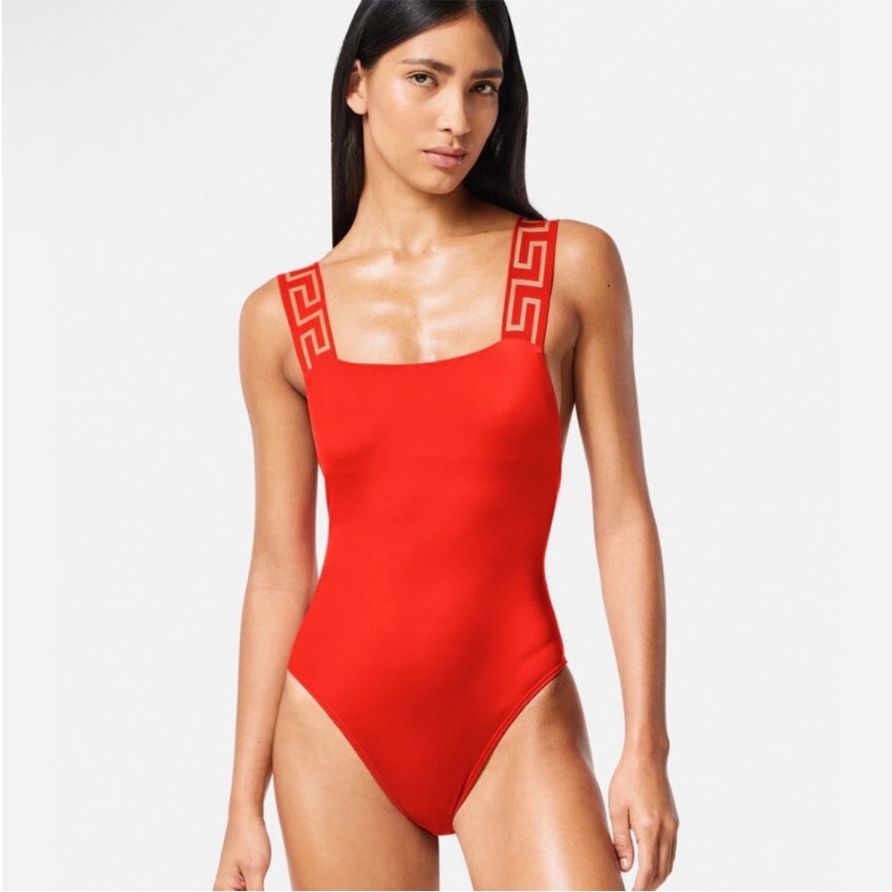 ⛔️SOLD⛔️ NWT - Versace Greca Border One Piece Swimsuit